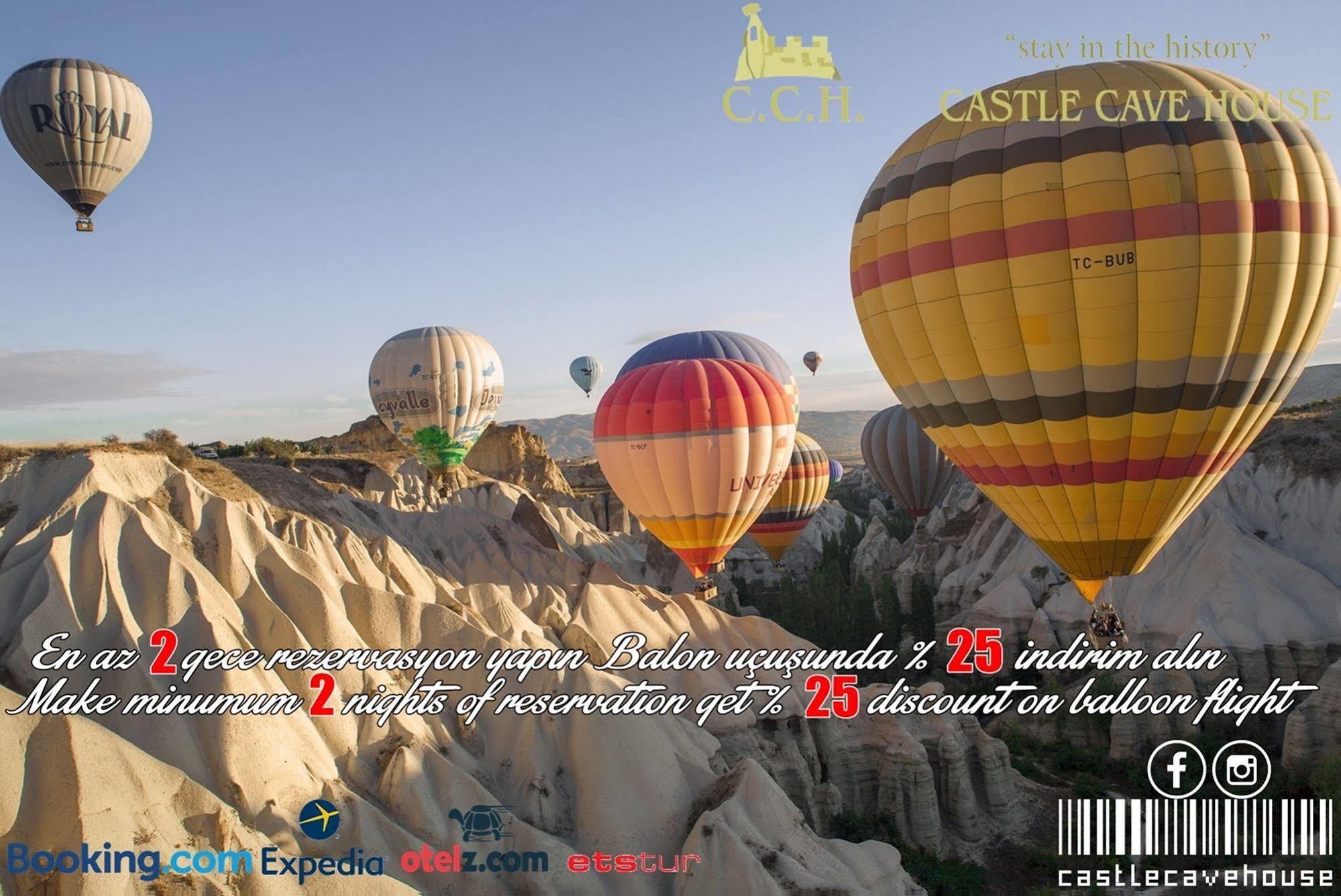 Castle Cave Hotel Göreme Eksteriør bilde